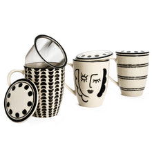 Cargar imagen en el visor de la galería, Taza con filtro y tapa Picasso