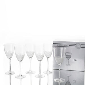 Juego de 6 copas de agua 