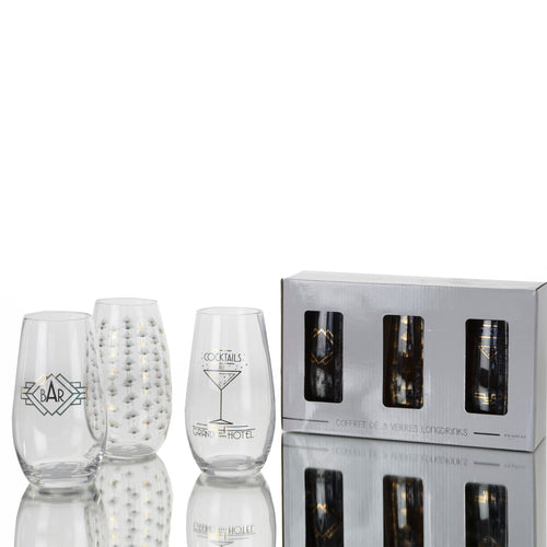 Set 3 vasos Bar