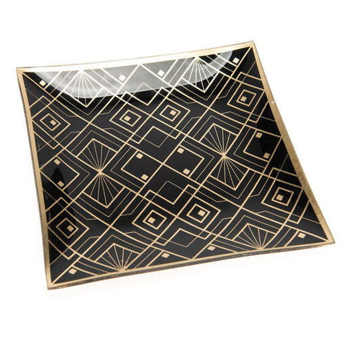 vacia bolsillo cristal art deco