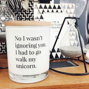 Vela No i wasn't ignoring you. I had to walk my unicorn