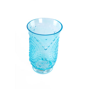 Jarrón Cristal Celeste