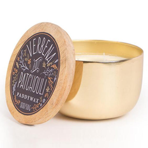 Vela Metal Bowl - Verbena and Patchouli