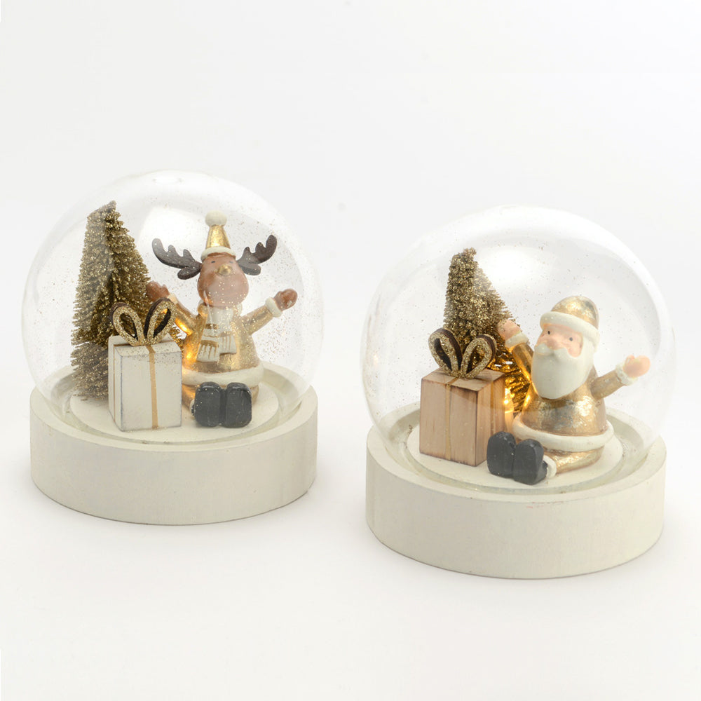bola led navidad