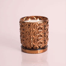 Cargar imagen en el visor de la galería, Vela Dark Vanilla &amp; Sandalwood Gilded Faceted, 850gr.