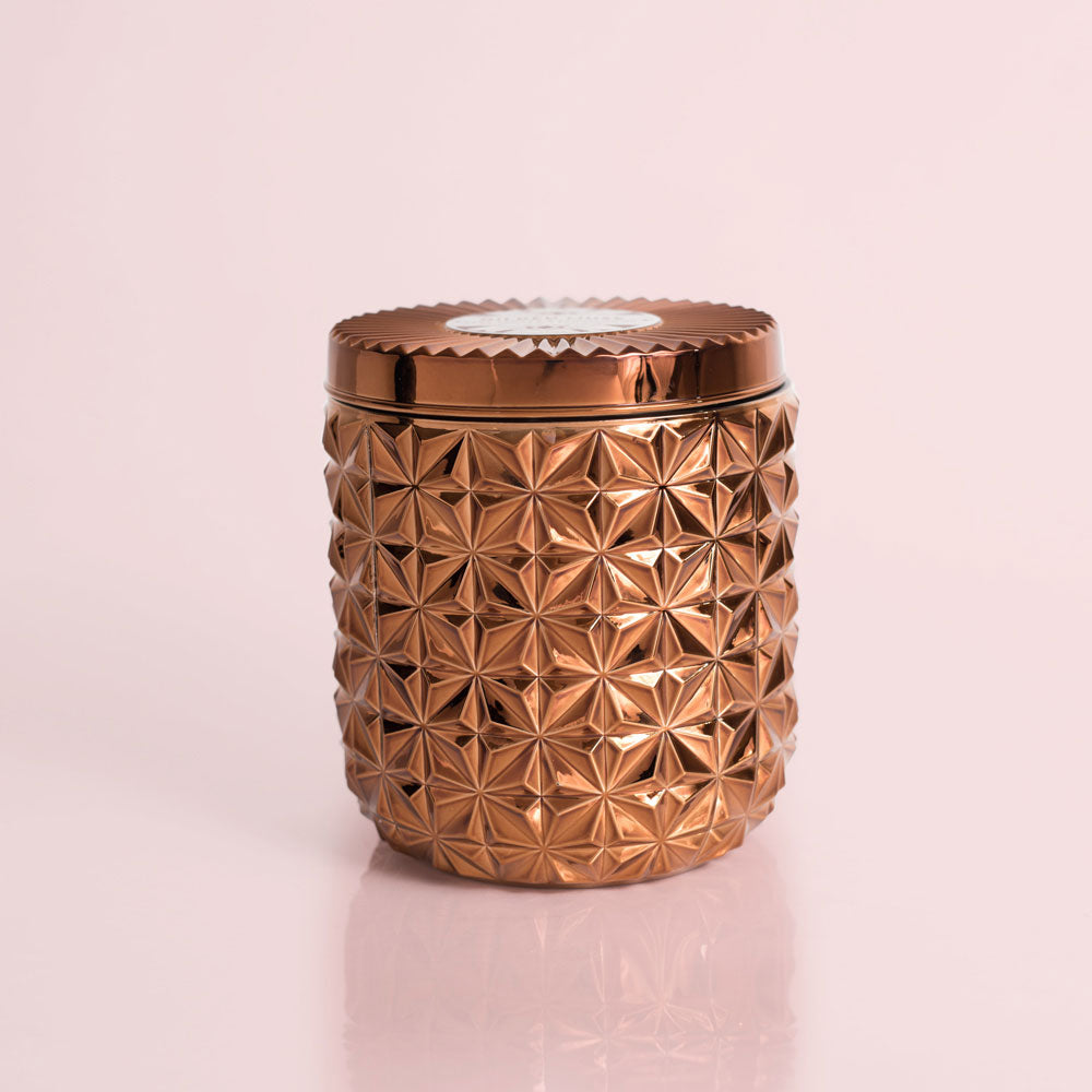 Vela Dark Vanilla & Sandalwood Gilded Faceted, 850gr.