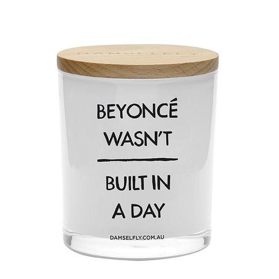 Vela Beyonce wasn't ́built in a day