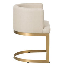 Cargar imagen en el visor de la galería, Silla de lino beige